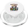 Funny Geocaching Sloth GPS Location Tracker Treasure Hunter PopSockets PopGrip for MagSafe