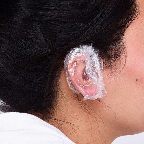 Ear cap ear protection beauty dye cover disposable ear cap 100 pieces_WBAFE43