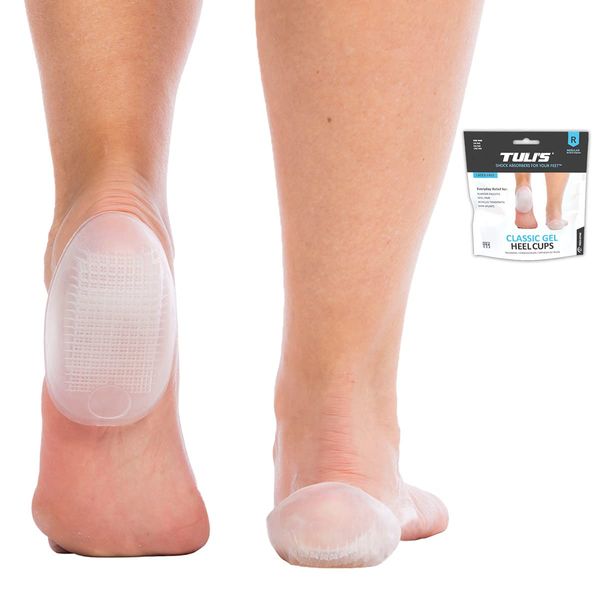 Tuligel Gel Heel Cup Standard Large (Pair) (Parallel import goods)