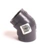 Thrifco 8214038 1 Inch Threaded x Threaded PVC 45 Elbow SCH 80
