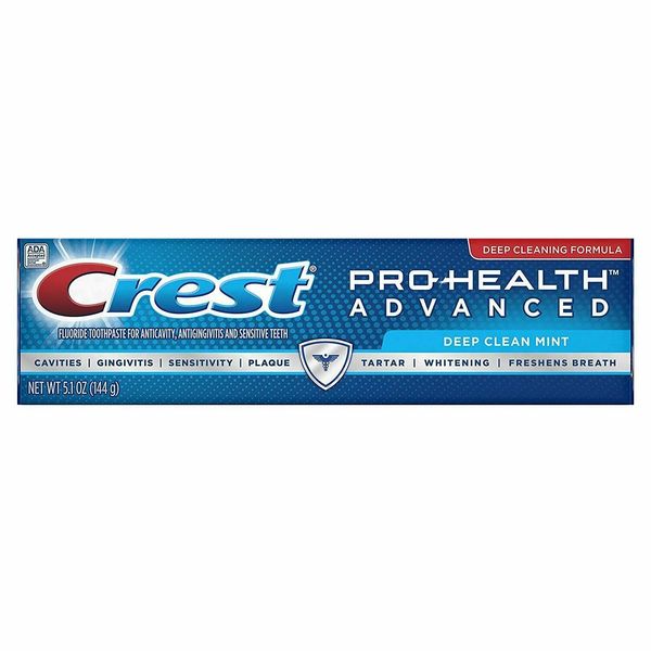 Crest Pro-Health Advanced Fluoride Toothpaste with Deep Clean Mint Flavor 5.1 oz