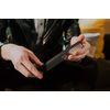 Chicago Comb Model 6 Carbon Fiber, 17.8 cm long, graphite black, anti-static
