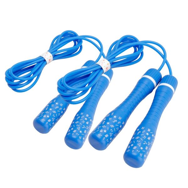 Kim Soo-Yeol Skipping Rope, Children's Long Key Jump Rope SY-004 2p, Blue