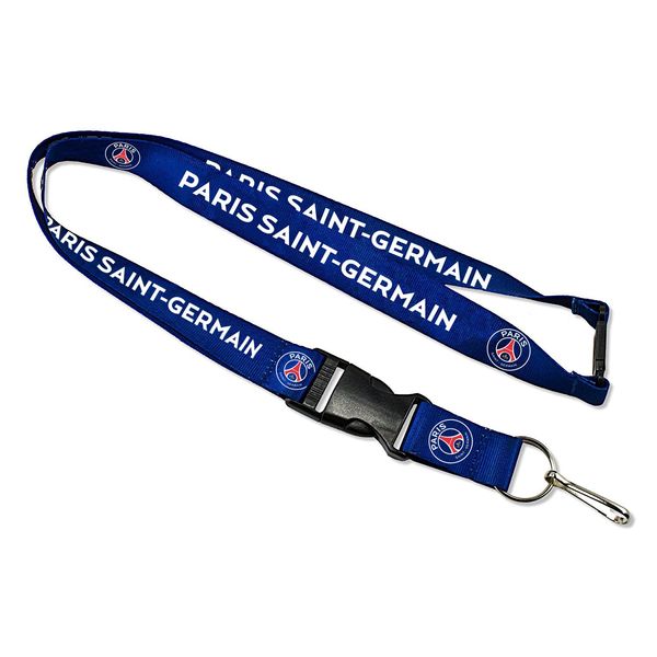PARIS SAINT - GERMAIN PSG Official Collection Neck Strap Keyring, Blue, One size