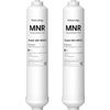 Waterdrop Remineralization Inline Water Filter, 1/4” Quick Connect Post, 2-Pack