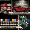 DupliColor EDE160907 Ceramic Chevrolet Blue Engine Paint  12 oz