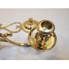 EB Baldwin Brass Wall Candle Sconce, Colonial Williamsburg Palace Warming Room