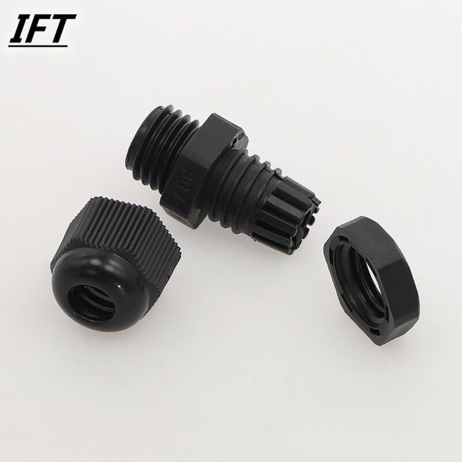 10PCS Waterproof Cable Gland Cable Entry IP68 PG7 PG9 PG11 PG13.5 PG16 PG19  PG21 PG25