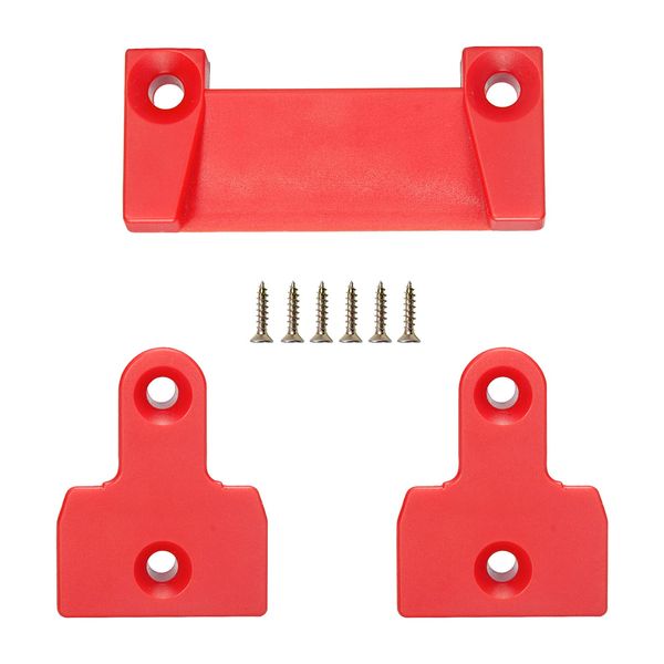 Crtbelfy Tool Case Box Wall Mount Hanging Cleat Milwaukee Packout Half Case (1+2 pcs)