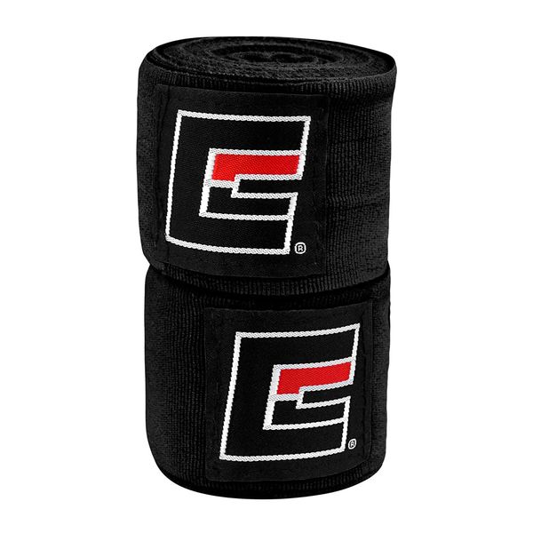 Combat Corner Mexican Pro Boxing Hand Wraps 180" | Boxing MMA Kickboxing Muay Thai Training | Men & Women | Black