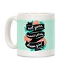 LookHUMAN Not Your Manic Pixie Dream Girl White 11 Ounce Ceramic Coffee Mug