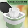 Portable Washing Machine, Mini 16L Foldable Washer and Dryer with 3 Modes Dee...