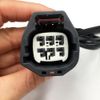 LIZAPUS Headlight Connector Harness Pigtail Plug Compatible with 2011-2014 Chrysler 200 Halogen Headlight
