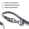 BullyBillows Double Ended Multi-Functional Obedience/Distance Training Lead | Medium or Long Length | Grey