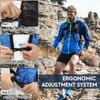 Haimont Hydration Running Vest with 2 Soft Flasks for Hiking Trail Runner, Climbing, M, Black