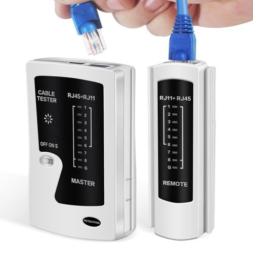 Network Cable Tester for LAN RJ45 RJ11 Cable RJ45 Ethernet Cable Tester