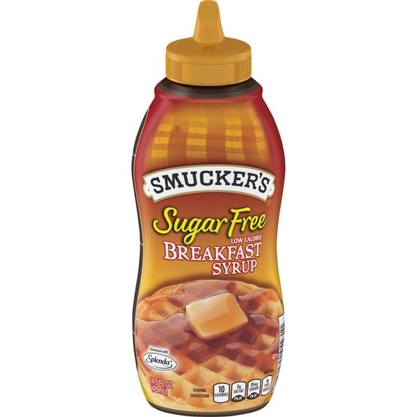 Smuckers Sugar-Free Low Calorie Breakfast Syrup, 14.5 Ounce