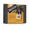 Proraso Beard Care Kit for Men | Beard Wash & Beard Balm to Cleanse, Soften and Reduce Itch for New or Short Beards | Wood & Spice Fragrance