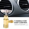 Self-Sealing A/C Can Tap Tapper Adapter Dispensing Valve Refrigerantion Tool Kit