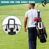 Windspeed Golf Rangefinder Hard Shell Case, Solid Golf Rangefinder Case with Buckle, Range Finder Carry Case Universal for Rangefinder Pouch (Grey+Green)