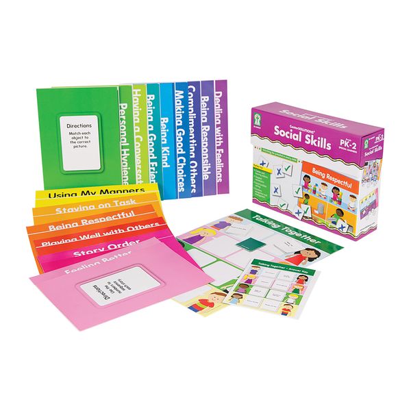 Key Education Publishing Social Skills File Folder Game 9.5" x 2.88"