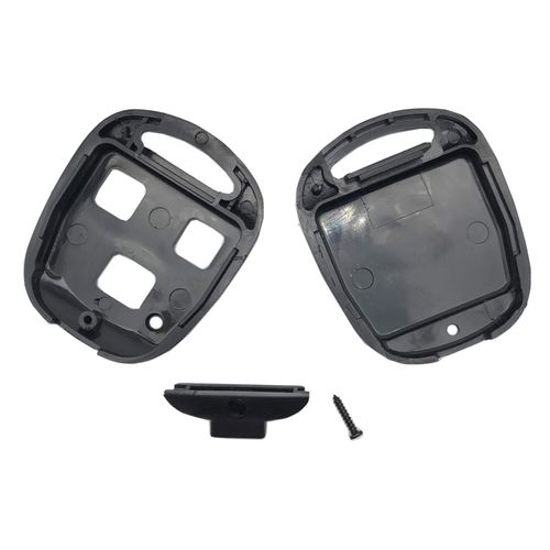 Replacement Key Fob Shell Case Fit for Lexus ES GS GX IS LS LX RX SC IS300 IS330 ES300 ES330 RX300 RX330 RX350 LX470 GS300 GS400 GS430 GX470 RX400h SC430 Keyless Entry Remote Key Cover (Black + Blue)