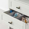 Amerdeco 10 Pack Black & Gold Cabinet Knobs 2 Inch T Bar Cabinet Pulls Kitchen Cabinet Handles Cabinets Hardware Drawer Pulls AM002