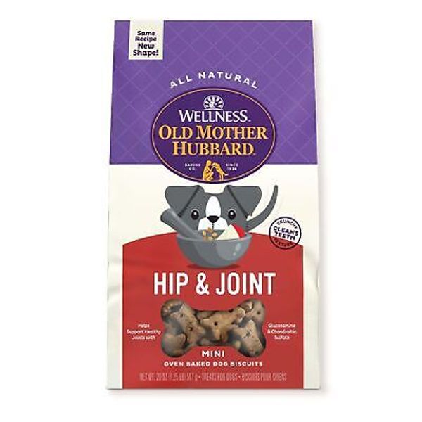 by Wellness Mother's Solutions Hip & Joint Natural Dog Treats Crunchy Oven-Ba...