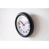 Elcomune WCL-022 Bauhaus GENE WALL CLOCK Bayer Wall Clock, Black