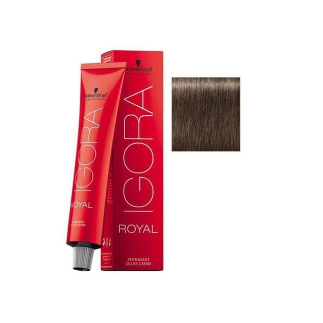 Schwarzkopf Igora Royal Saç Boyası 60ml-No - 7.1 Küllü Kumral