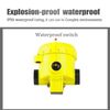 Superbright Headlight Safety Mining Headlamp BK2000 1+6 Led Mining Light Rech...