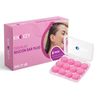 Knoxzy Silicone Ear Plugs Re-Usable Waterproof Noise Cancelling Premium Moldable Ear Plugs for Sleeping, Travelling, Studying Noise Reduction Pink Pack of 1