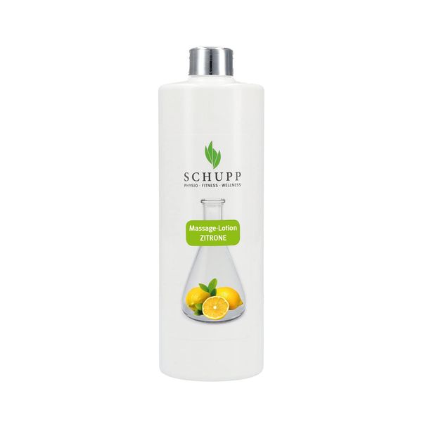 Schupp Massage Lotion | Lemon | 500 ml + Dispenser