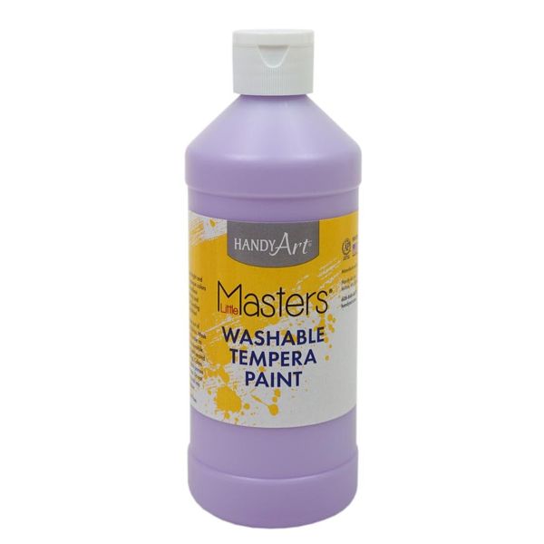 Little Masters® Washable Tempera Paint, 16 oz., Light Purple
