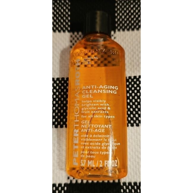 Peter Thomas Roth Anti-Aging Cleansing Gel Travel Size 1 Oz 30ml