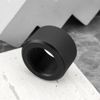 Briny River 2Pcs 5/8x24 Thread Protector Knurl Thread Adapters Suitable for Automobile Ship Machine Tool Black