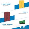 GLOSO E71 2.8 mm Automatic Circuit Breaker Mini ATM 5Amp Circuit Breakers Auto Reset (T1) - 1 Pack (5A)