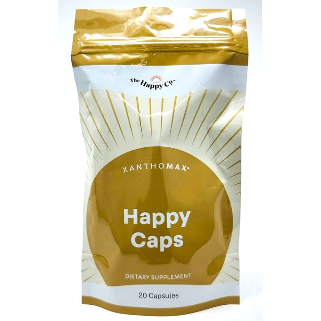 The Happy Co Elevate Xanthomax Happy Caps Blister Packs 20 Capsules