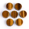 Tiger Eye Stone Plug/Gauge (22mm)
