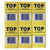 TOP Rolling Papers, 6 Pack Bundle, 600 Cigarette Paper Leaves Total