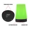 Portable Bedside Night Light Lamp with Color LED's & Rechargeable Battery