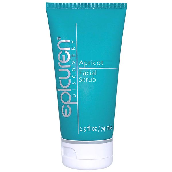 Epicuren Discovery Apricot Facial Scrub, 2.5 Fl Oz Beige with dark brown flecks