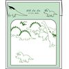 Elcomune FSN-002 Sticky Notes Arara Fusen Dinosaur