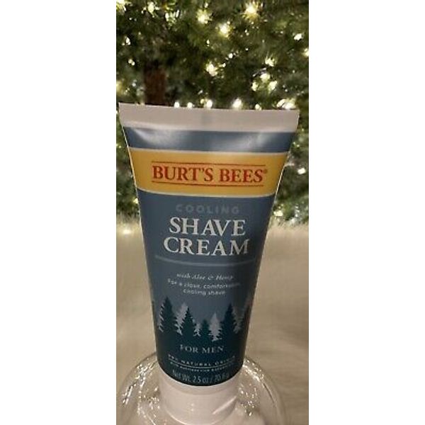 Burt’s Bees Soothing Cooling Shave Cream 2.5 Oz New Sealed