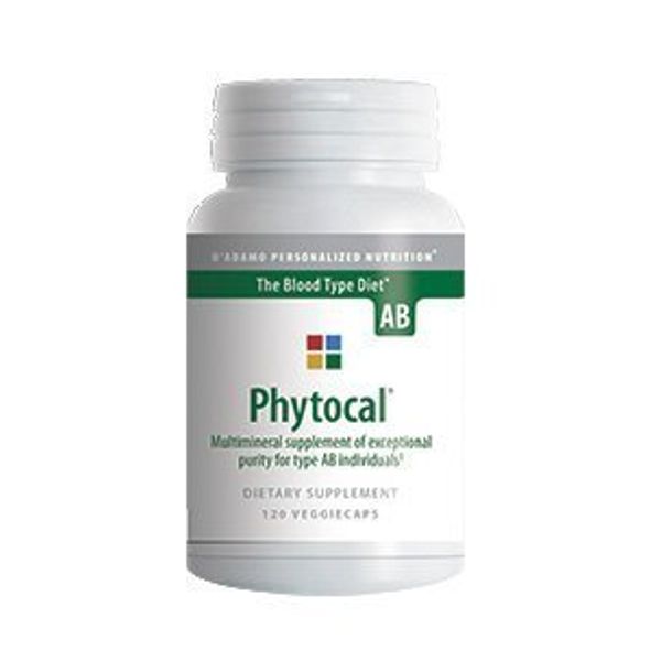 D'Adamo Personalized Nutrition Phytocal AB, 120 Count