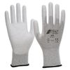 Nitras 6230 ESD Gloves, Anti-Static and Touchscreen-Compatible, Size 7 / M, White