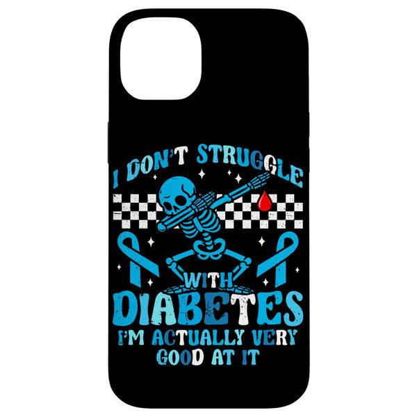 T1D Blood diabetes type 1 Diabetic Case for iPhone 14 Plus