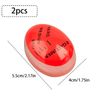 Thyonta 2PCS Colour Changing Egg Timer Creative Egg Raw and Cooked Observer Kitchen Tool Suitable for Home Dining Room Kitchen