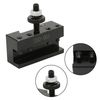 Thomletha 2Pcs Turning Tool Holder 250-001 Quick Change Tool Post Set Tool Post OXA Fit for Lathe Machine