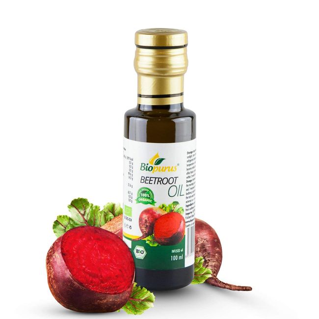 Certified Organic Beetroot Infused Oil 100ml